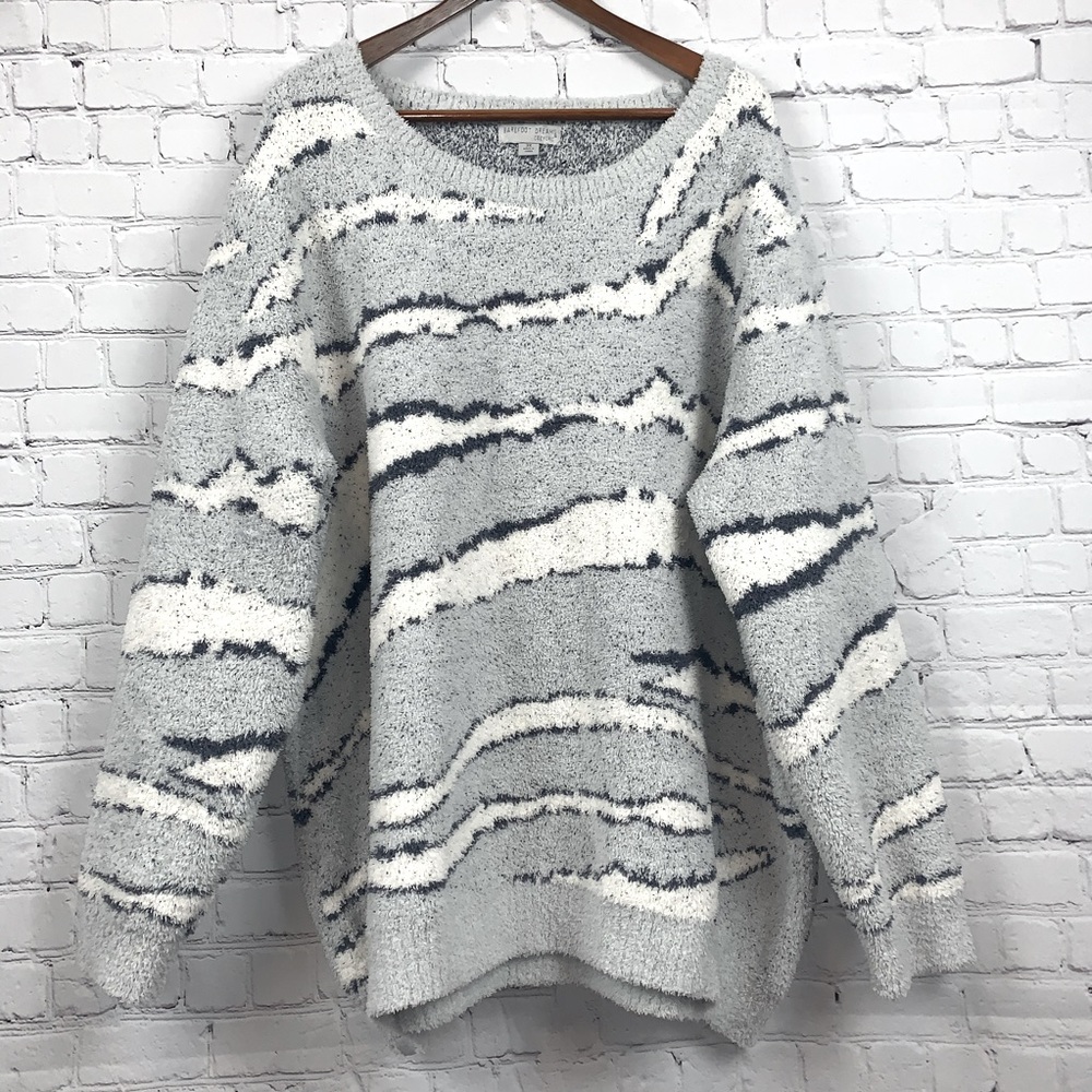 Barefoot Dreams CozyChic Seaside Crewneck Pullover (3X)